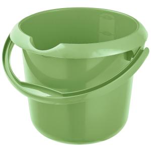 Putzeimer 'mika eco', rund, 5 Liter, grau keeeper 1170513800000 (4052396064841)