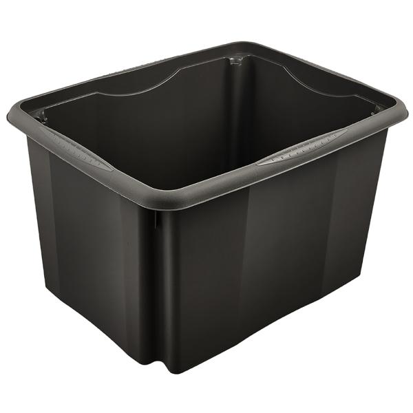 Aufbewahrungsbox 'emil eco', 30 Liter, grau keeeper 1051613800000 (4052396064681)