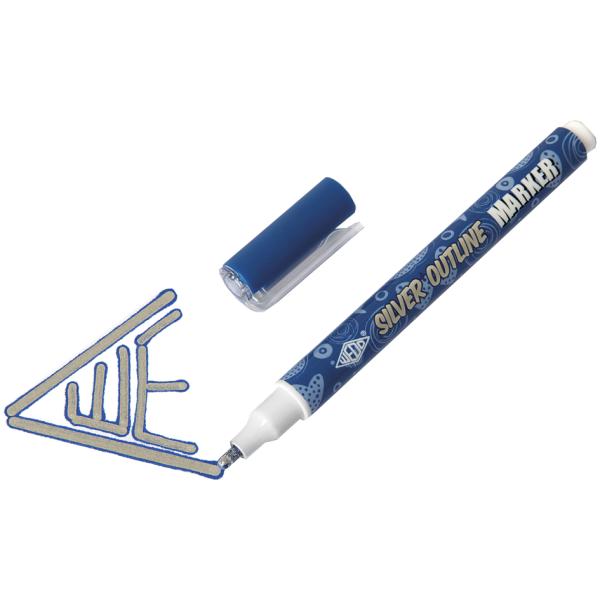 Kreativmarker SILVER + OUTLINE, 6er Etui WEDO 252 600699 (4003801868035)
