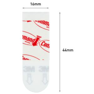 3M  Klebestreifen Poster Strips, Größe: S, weiß Command 17024FGN (5902658083570)
