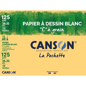 Zeichenpapier 'C' a Grain, DIN A3, 180 g/ qm CANSON C200027106 (3148950271068)