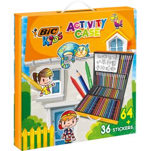 BIC KIDS Zeichenset 'ACTIVITY CASE', 100-teilig Bic 9615581 (3086123516182)