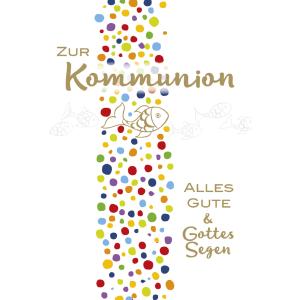 Kommunionskarte 'Punktverlauf' SUSY CARD 40052038 (4050498327970)