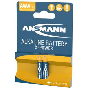 Alkaline Batterie 'X-POWER' AAAA, 2er Blister ANSMANN 1510-0005 (4013674021314)