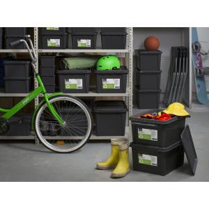 Aufbewahrungsbox RECYCLED 14 L, anthrazit smartstore 3508708 (7332462085299)