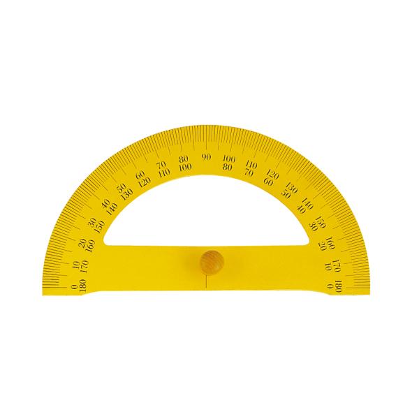 Tafel-Halbkreis-Winkelmesser, 180 Grad, magnethaftend Wonday FTA810041 (3701254703583)