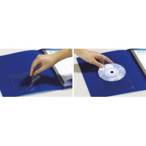 Selbstklebetaschen POCKETFIX CD/ DVD, transparent DURABLE 8280-19 (4005546806976)