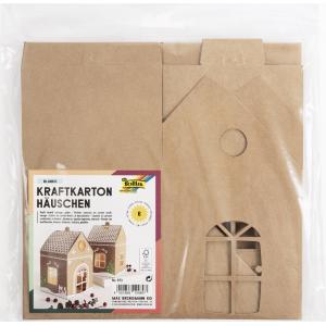 Kraftkarton-Häuschen, 110 x 110 x 190 mm folia 973 (4001868124897)