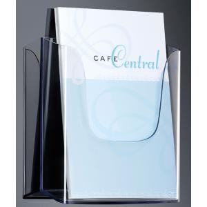 Wand-Prospekthalter, Acryl, DIN A4, mit 1 Fach sigel LH115 (4004360982125)