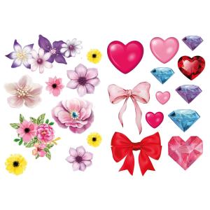 Bügeldekoration für DIY-Stoffschultüte, Magische See ROTH 658112 (4028279941165)