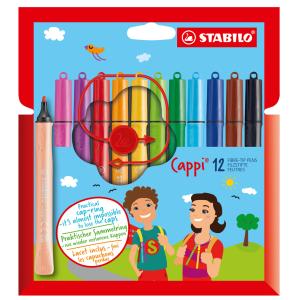 Fasermaler Cappi, 18er Kartonetui STABILO 168/18-4 (4006381483735)