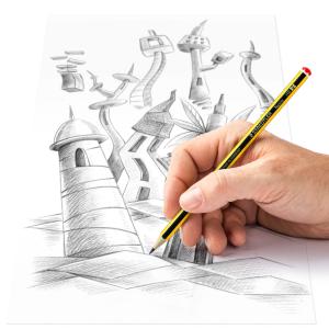 Bleistift Noris, 12er Promopack + Radierer STAEDTLER 61 120P1 (4007817611265)