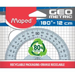 Halbkreis-Winkelmesser Geometric 180 Grad, 120 mm Maped 242180 (3154142421807)
