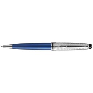 Drehkugelschreiber Expert Deluxe, metall - blau C.C WATERMAN 2187683 (3026981876837)
