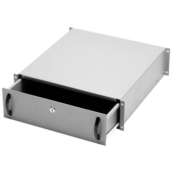 19' Dokumentenfach, 3 HE, schwarz (RAL 9005) DIGITUS DN-19 KEY-3U-SW (4016032169444)