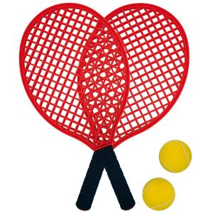 Beachtennis-Set, schwarz/ rot SCHILDKRÖT 970130 (4000885701302)