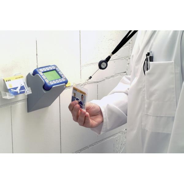 Textilband 10 mit Jojo und Federhaken, schwarz DURABLE 8223-01 (4005546802817)