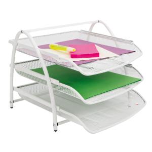 Briefablage 'MESHTRAY3', DIN A4, Drahtmetall, grau ALBA MESHTRAY3 M (3129710009015)