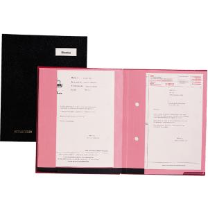 Unterschriftenmappe 'Double-Clip', 20 Fächer, schwarz emey JRO 20 NOIR (3170181420021)
