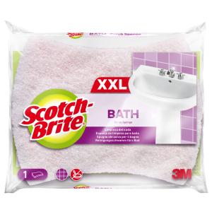 Scotch-Brite Reinigungsschwamm Bath XXL, Farbe: rosa/ weiß 3100038215 (8410001106809)