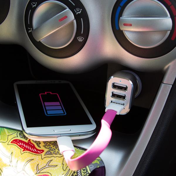 USB KFZ-Ladegerät, 12-24 V DC, 5.100 mA LogiLink PA0082 (4052792031072)