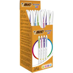BIC Kugelschreiber Cristal Up Fashion, sortiert, 20er Karton Bic 950446 (3086123498341)