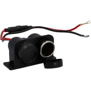 KFZ-Doppelsteckdose, 6 / 12 V, jeweils max. 8 A cartrend 10448 (4038373060686)