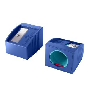 FABER-CASTELL Einzelspitzer Grippy, blau Faber-Castell 181780 (4005401817802)