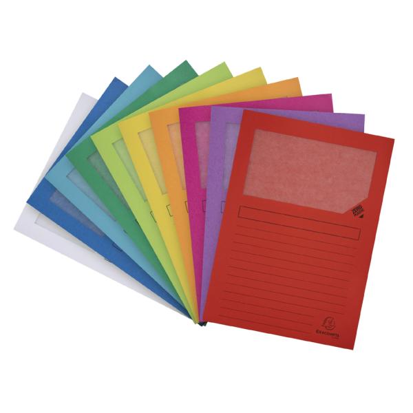 Sichtmappe FOREVER, DIN A4, 130 g/ qm, orange EXACOMPTA 50104E (3130630501046)