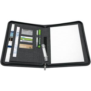 Ringbuchmappe COLLEGE, DIN A4, Polyester, graumeliert WEDO 58 352412 (4003801864068)