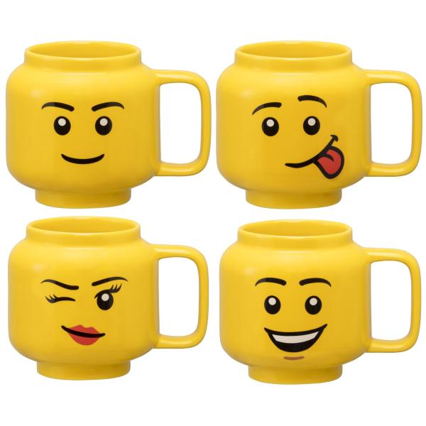 Kaffeetasse BOY, 255 ml, gelb, im Karton LEGO 40460810 (5711938247690)