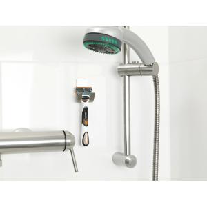Powerstrips Rasierhalter 'WAVE' WATERPROOF, Edelstahl tesa 59709-00000-03 (4042448175267)