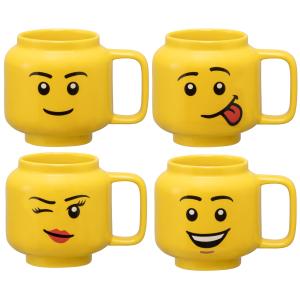 Kaffeetasse HAPPY BOY, 530 ml, gelb, im Karton LEGO 41460816 (5711938247652)