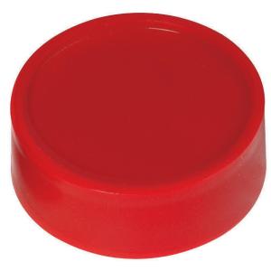 Industriemagnet, Durchm.: 34 mm, Haftkraft: 2 kg, rot MAUL 6173325 (4002390048804)