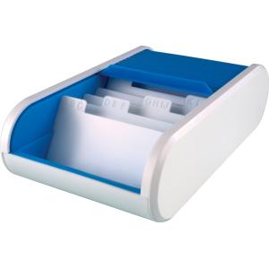 Visitenkartenbox 'the personal', schwarz/ weiß helit H6218091 (4012086008395)