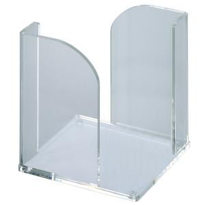 Zettelbox Acryl, glasklar, Stärke: 4 mm, ohne Zettel MAUL 19540-05 (4002390026796)