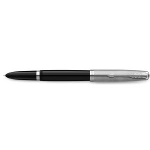 Füllhalter Parker 51 Black C.C., Federbreite: F PARKER 2123491 (3026981234910)