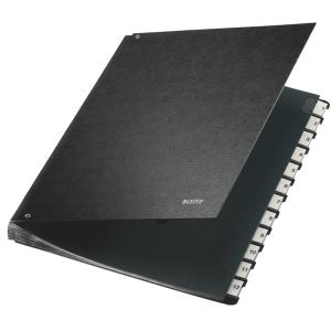Pultordner, A4, 1-31, 32 Fächer, Hartpappe, schwarz LEITZ 5831-00-95 (4002432311705)