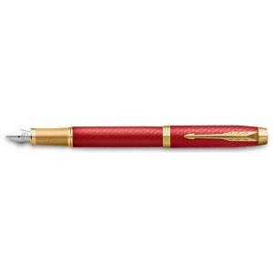 Parker Füller, Rote Premium-Lackierung mit goldenen Zierteilen 2143650 (3026981436505)