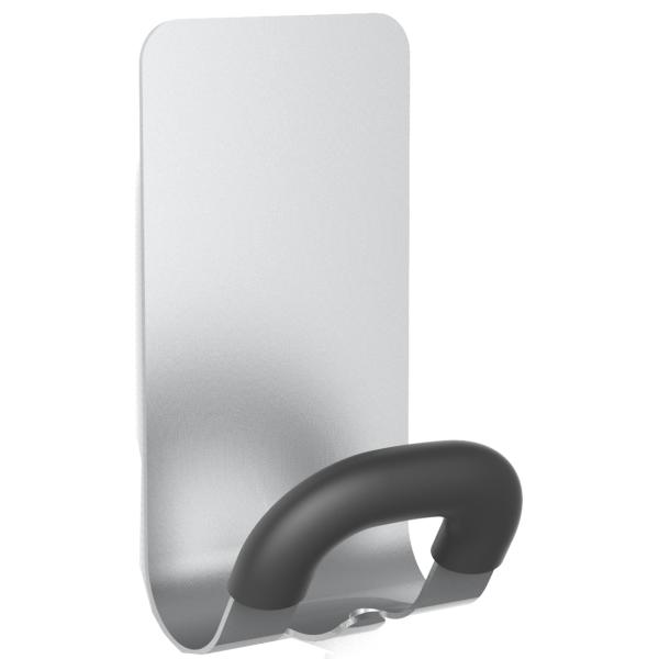 Garderobenhaken 'MAG2', magnetisch, 1 Haken, silber ALBA PMMAG2 M (3129710017133)