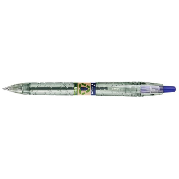 Druckkugelschreiber B2P Ecoball 10, schwarz PILOT 621581 (4902505621581)