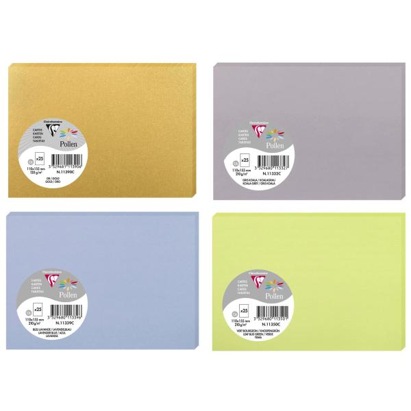 Karte C6, knospengrün Pollen by Clairefontaine 11350C (3329680113501)