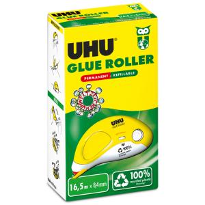 Kleberoller GLUE Roller, permanent, 8, 4 mm x 16, 5 m UHU 35415 (4026700354157)