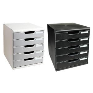Schubladenbox MODULO A4, 5 Schübe, blau EXACOMPTA 301003D (9002493023895)
