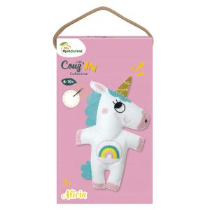 Nähset 'Little Couz'In', Einhorn Alicia My Mandarine KC066C (3609510540661)
