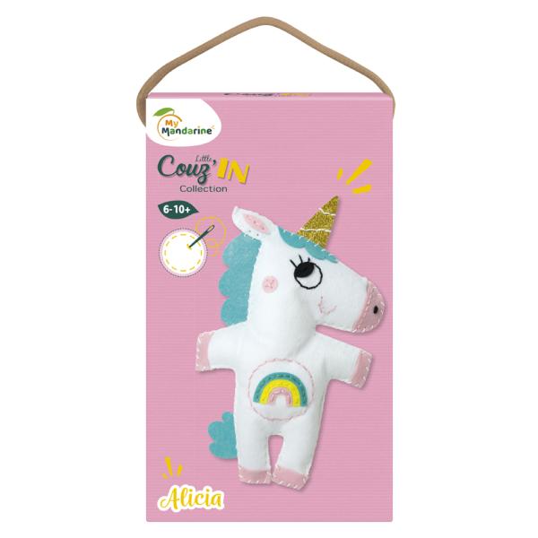 Nähset 'Little Couz'In', Einhorn Alicia My Mandarine KC066C (3609510540661)