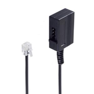 BASIC-S Telefon-Adapterkabel, RJ11 Stecker - shiverpeaks BS71050 (4017538983169)