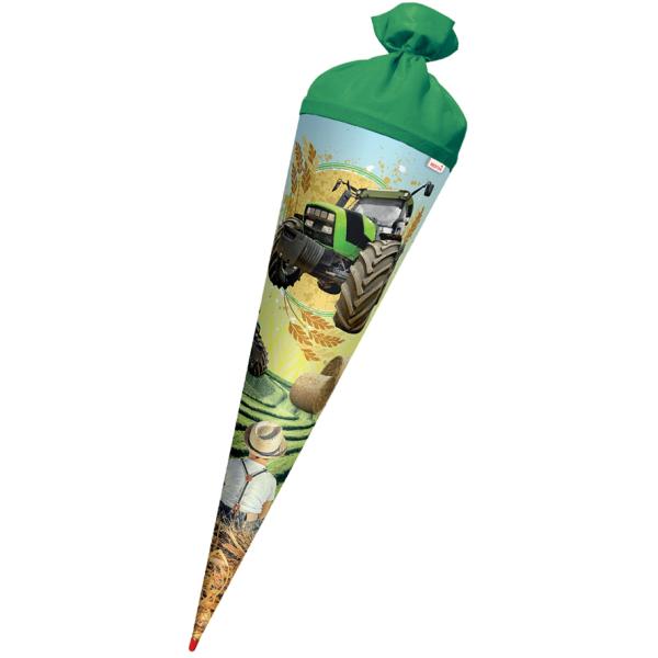 Schultüte Traktor rund 70 cm ROTH 677298 (4028279703329)