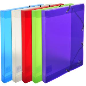 Sammelbox Crystal, DIN A4, PP, kristall EXACOMPTA 5982E (3130630059820)