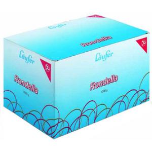Gummiringe RONDELLA im Karton, rot, 100 mm, 500 g Läufer 50742 (4006677507428)
